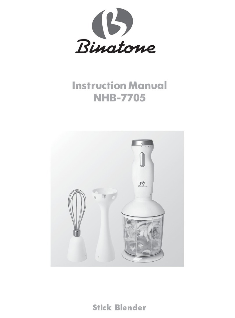 Binatone NHB-7705 instruction manual