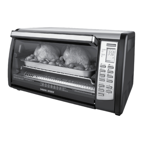 Black & Decker CTO6305C Installation instructions