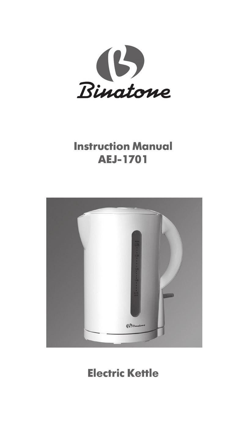 Binatone AEJ-1701 instruction manual