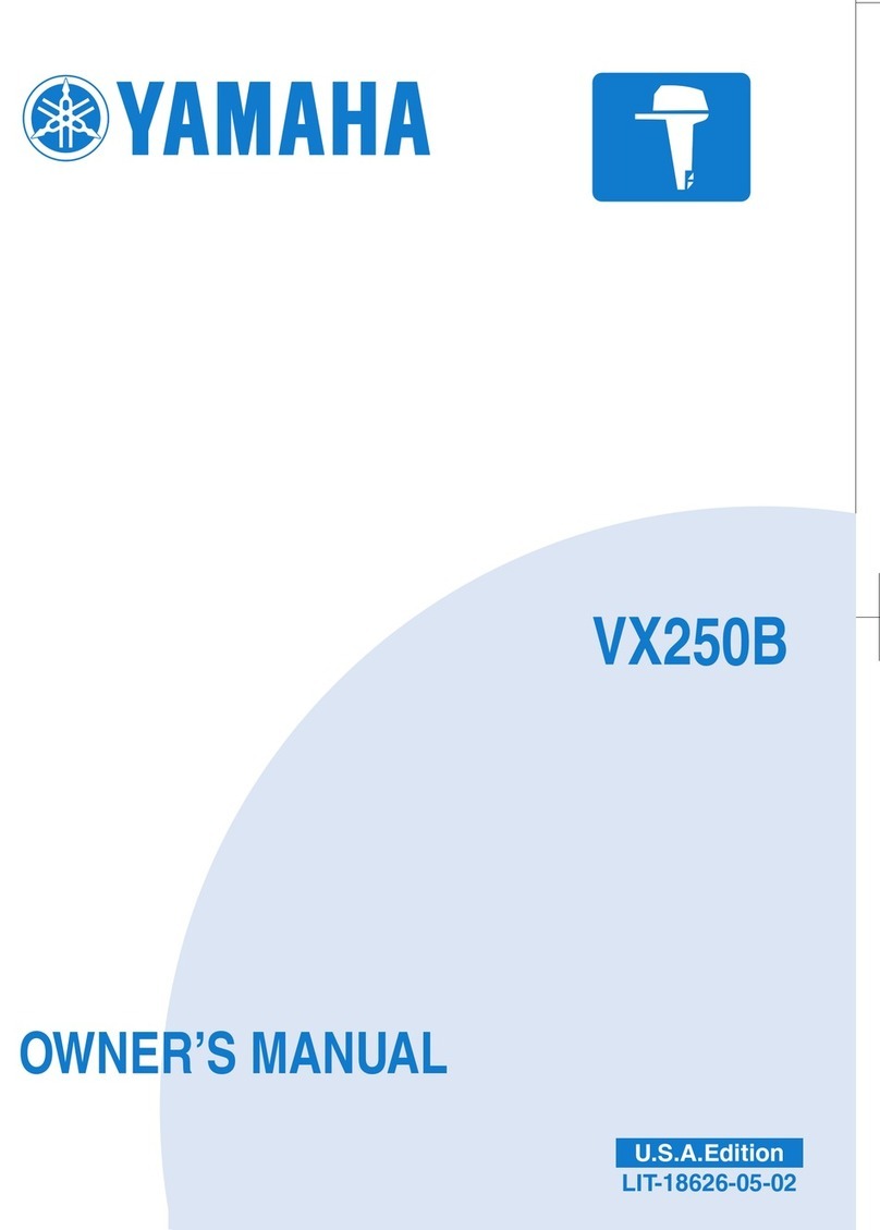 Yamaha VX250B owner's manual