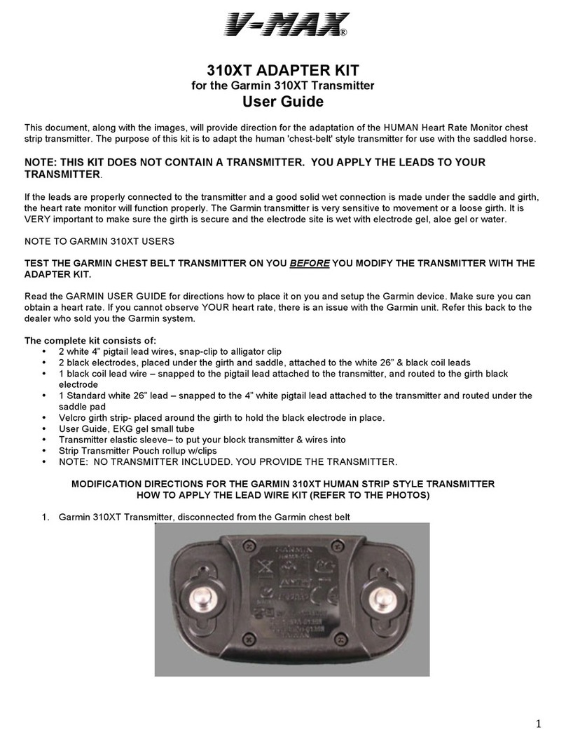 V-max 310XT user guide