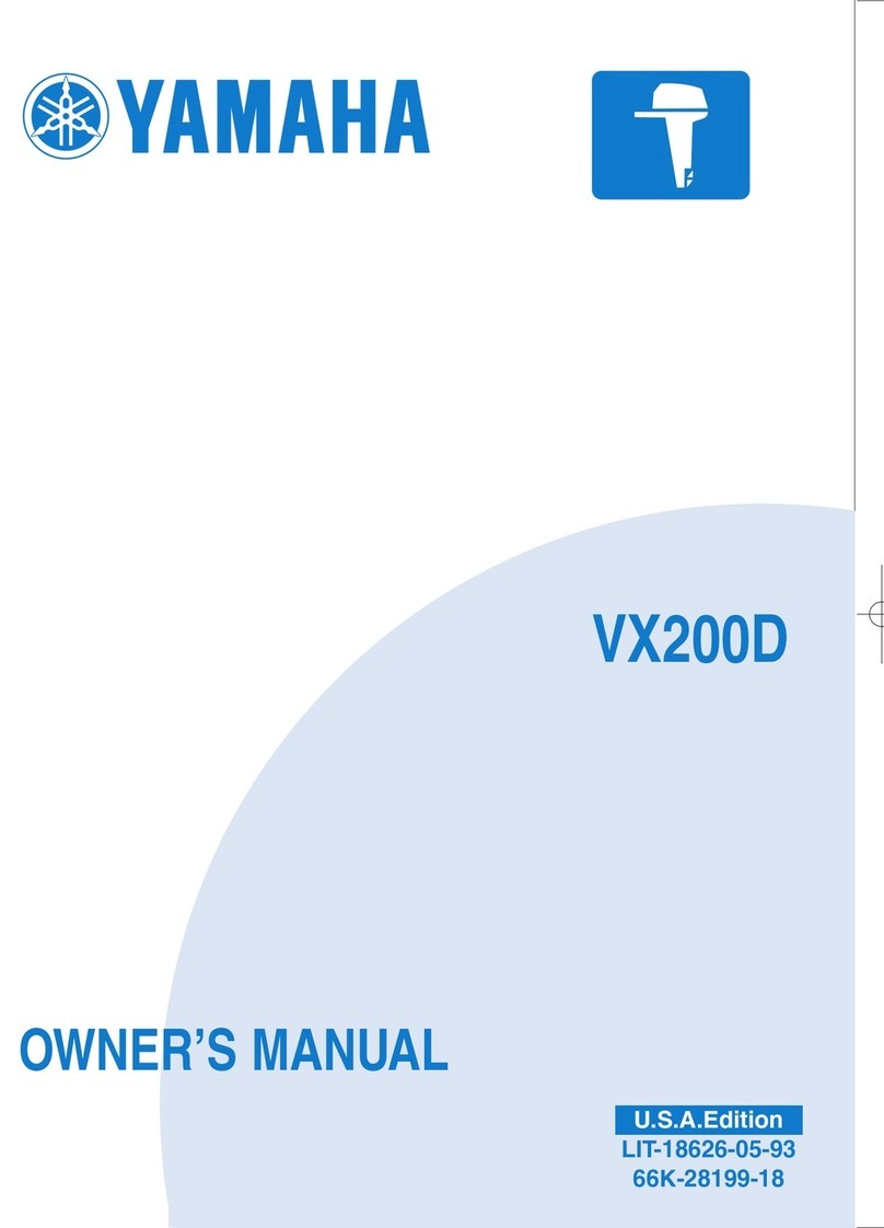 Yamaha VX200D owner's manual