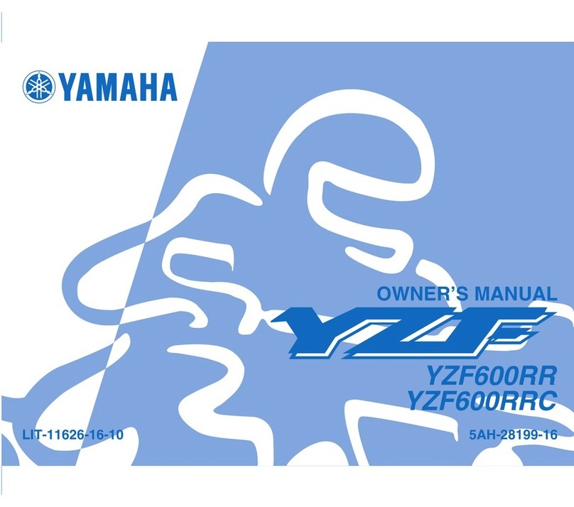Yamaha YZF User manual