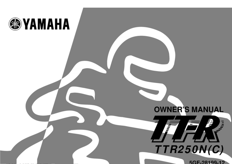 Yamaha TT-R owner's manual