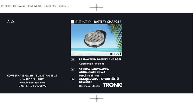 Tronic KH 971 User manual