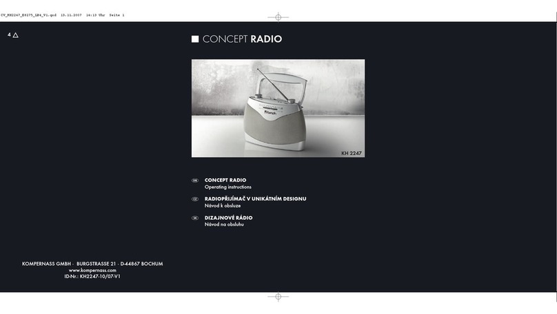 E-Bench KH 2247 operating instructions