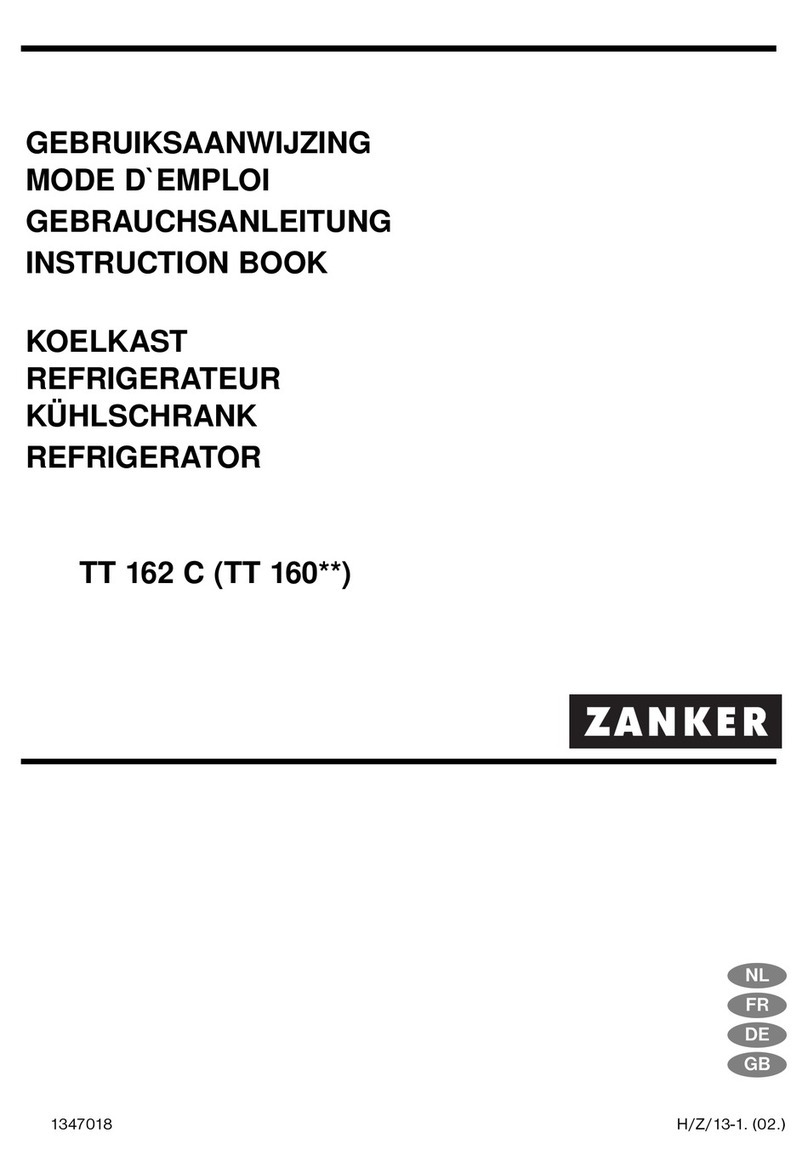 ZANKER TT 162 C Instruction book
