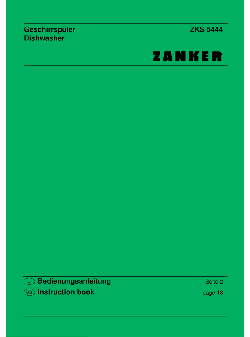 ZANKER ZKS5444 Instruction book
