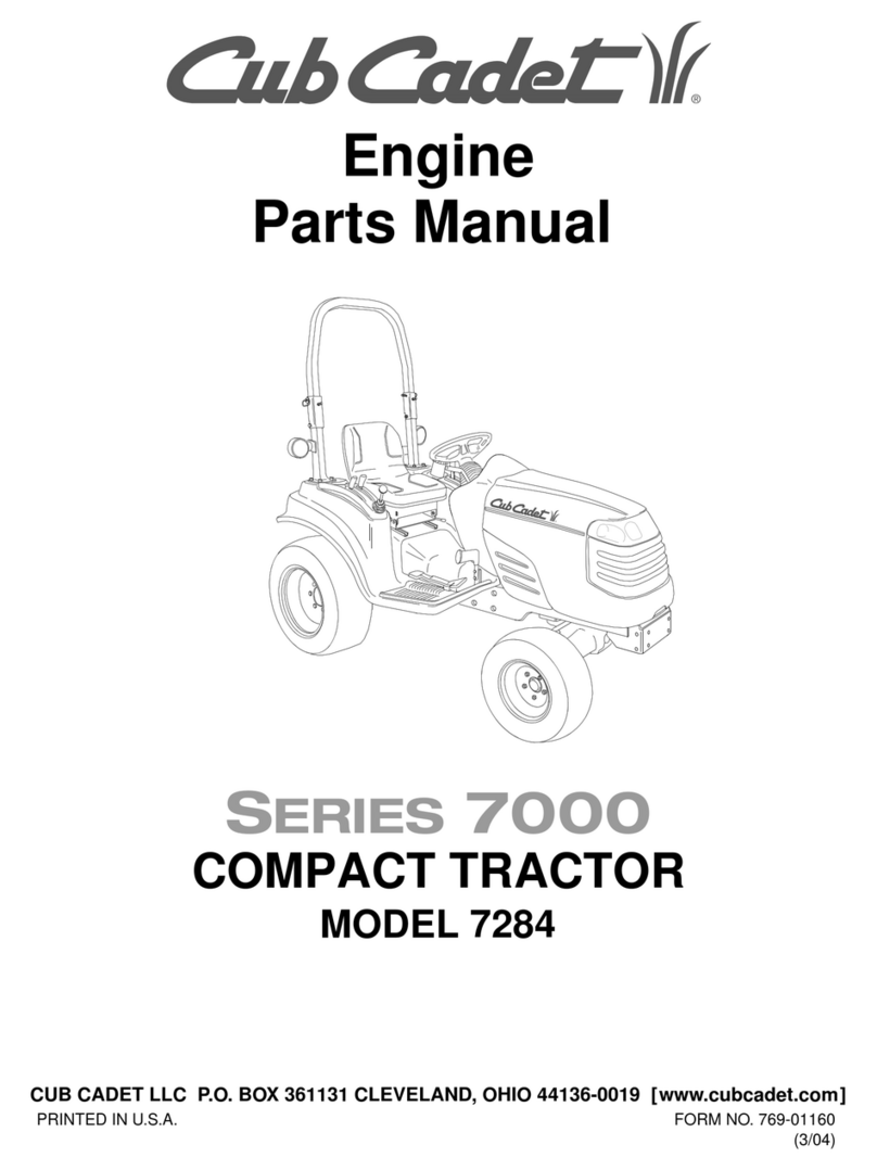 Cub Cadet 7284 User manual