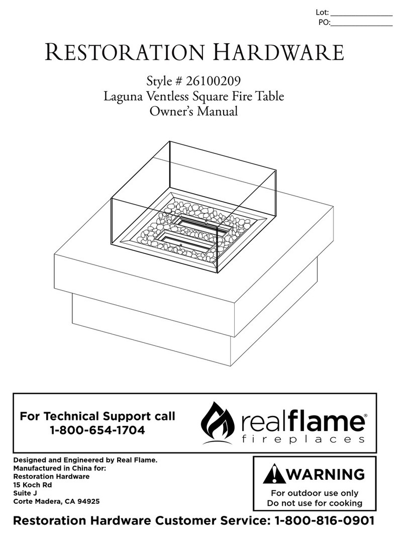 Restoration Hardware 26100209 owner's manual Restoration Hardware 26100209 owner's manual