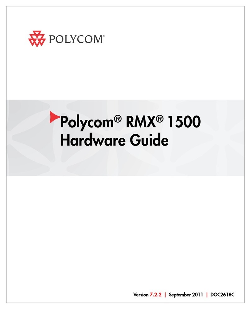 Polycom RMX 1500 Hardware guide