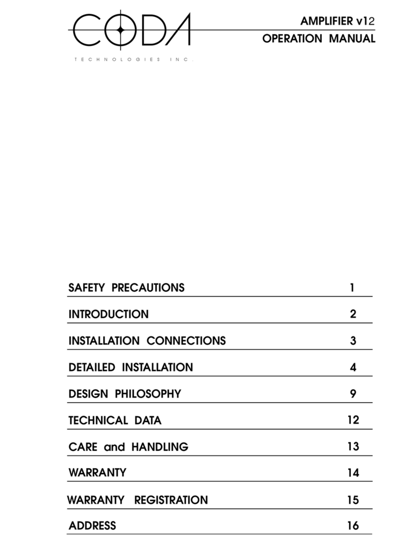 Coda v12 User manual