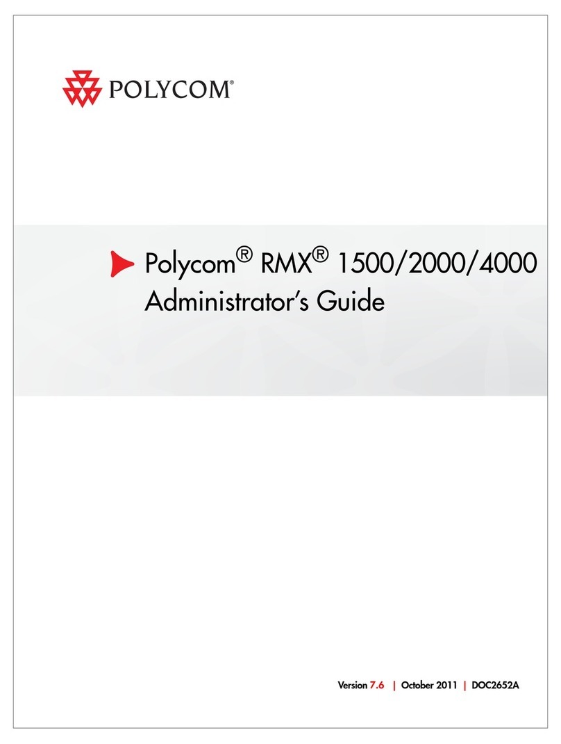 Polycom RMX 1500 Service manual