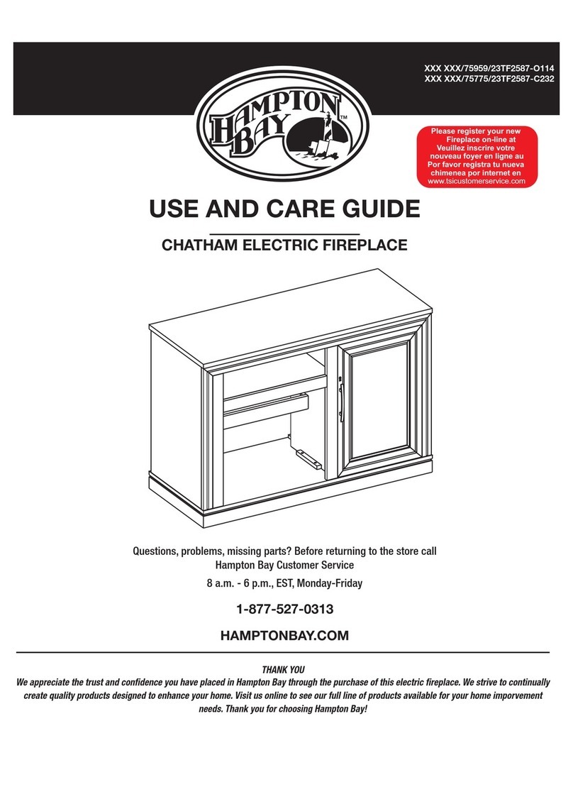 HAMPTON BAY 75959 Use and care guide HAMPTON BAY 75959 Use and care guide