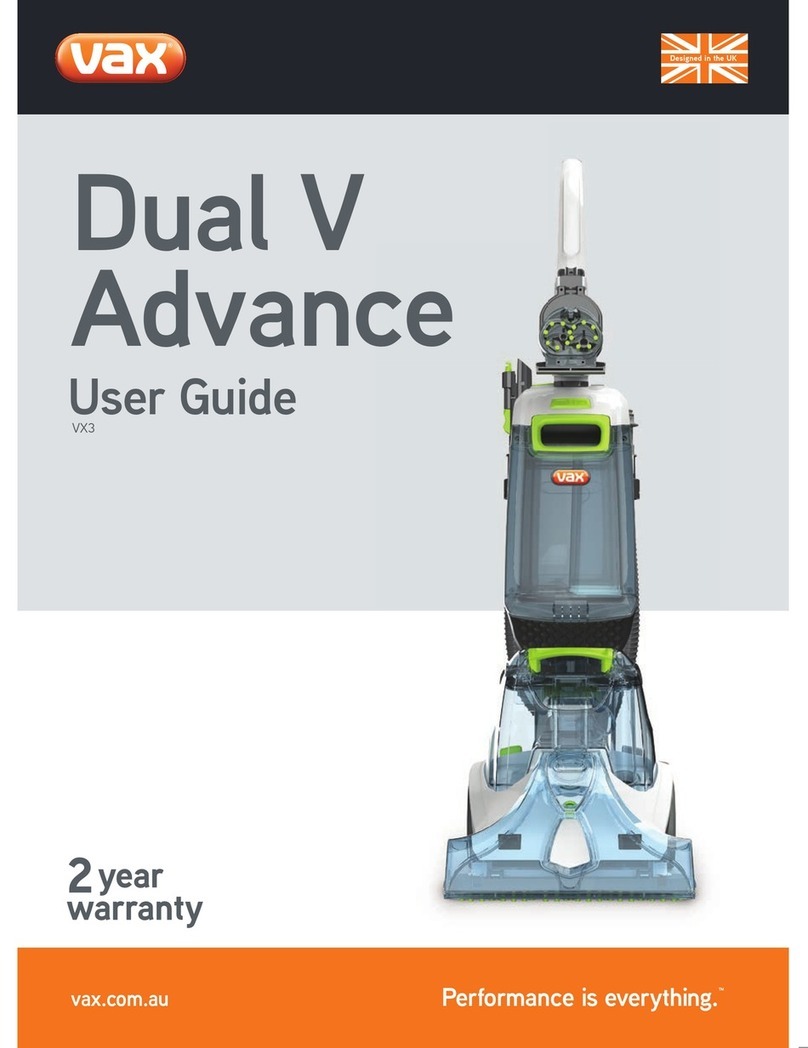 Vax Dual V Advance User manual