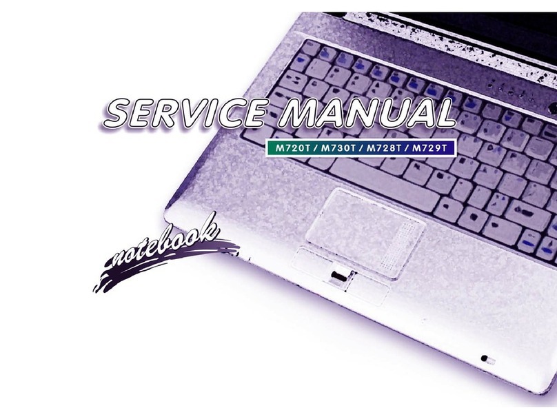 Clevo M720T Service manual