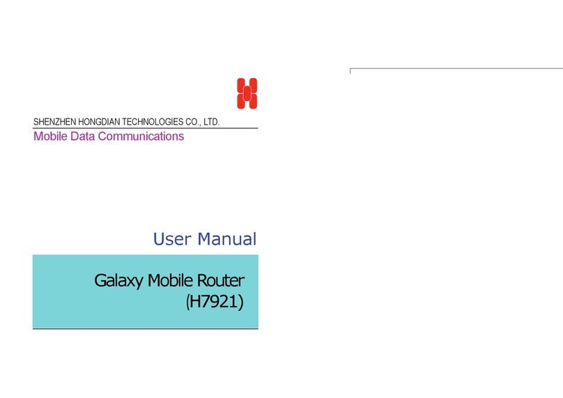 Shenzhen Hongdian Technologies GalaxyH7921 User manual Shenzhen Hongdian Technologies GalaxyH7921 User manual
