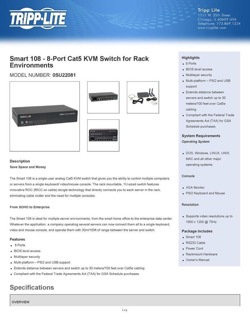 Tripp Lite 0SU22081 Brochure & specs