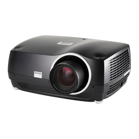 Barco F35 User manual Barco F35 User manual
