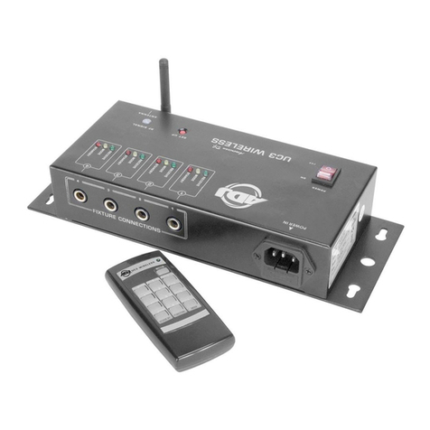 American DJ UC3 wireless User manual American DJ UC3 wireless User manual