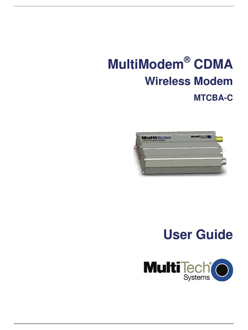 Multitech MTCBA-C User manual Multitech MTCBA-C User manual