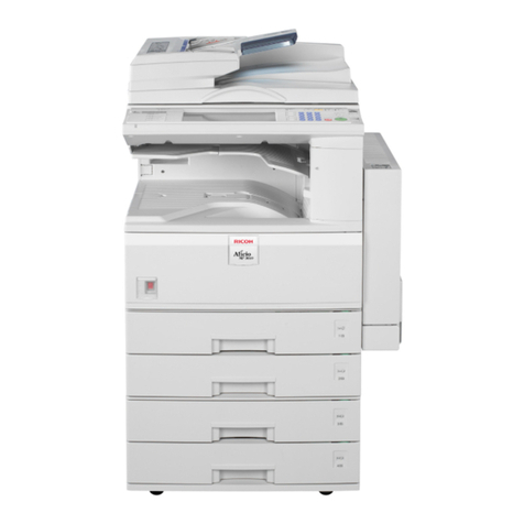 Ricoh Aficio MP 3010 User manual
