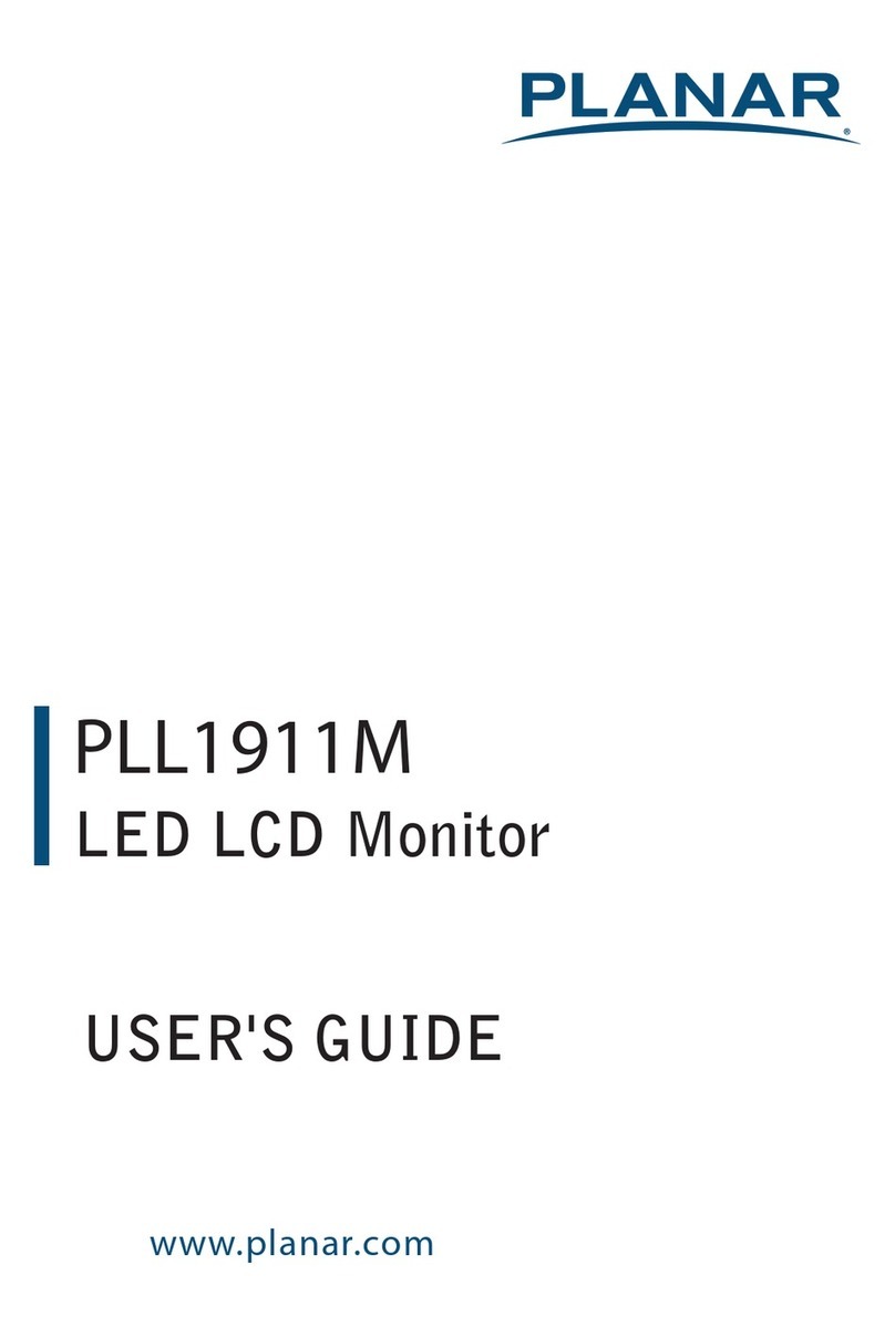 Planar PLL1911M User manual