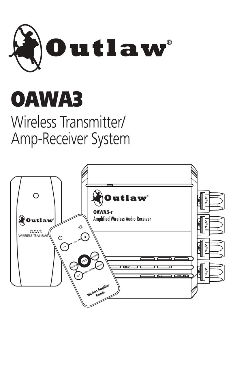 Outlaw OAWA3 manual&nbsp;