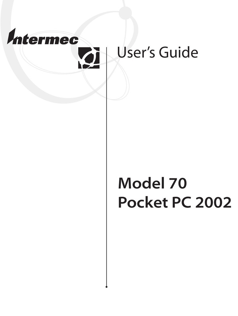 Intermec 70 User manual