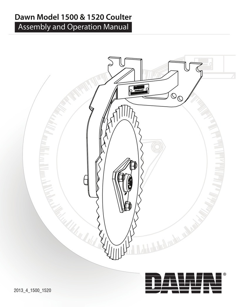 Dawn 1500 Assembly and operation manual