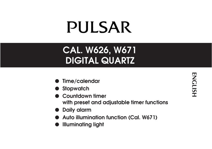 Pulsar W671 User manual Pulsar W671 User manual