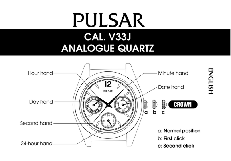 Pulsar V33J user manual