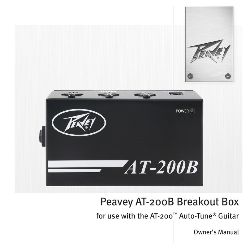 Peavey AT-200B User manual