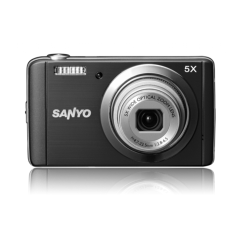 Sanyo VPC-E1600TP User manual