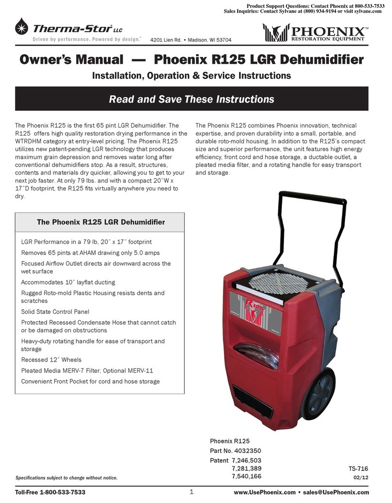 Phoenix R125 owner's manual