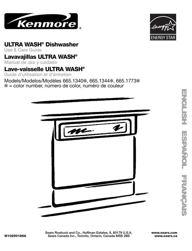Kenmore ULTRA WASH Use & care guide Kenmore ULTRA WASH Use & care guide