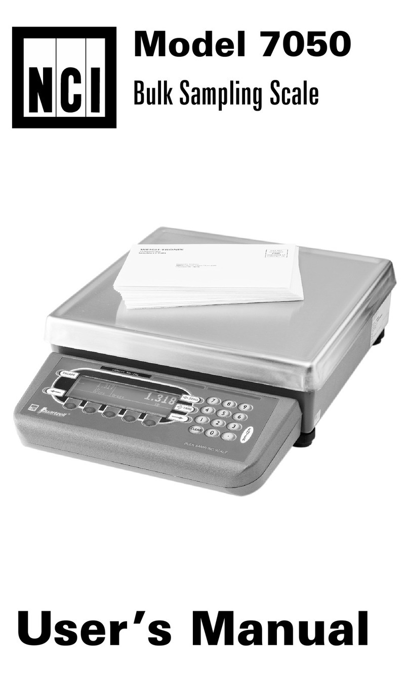 NCI 7050 User manual