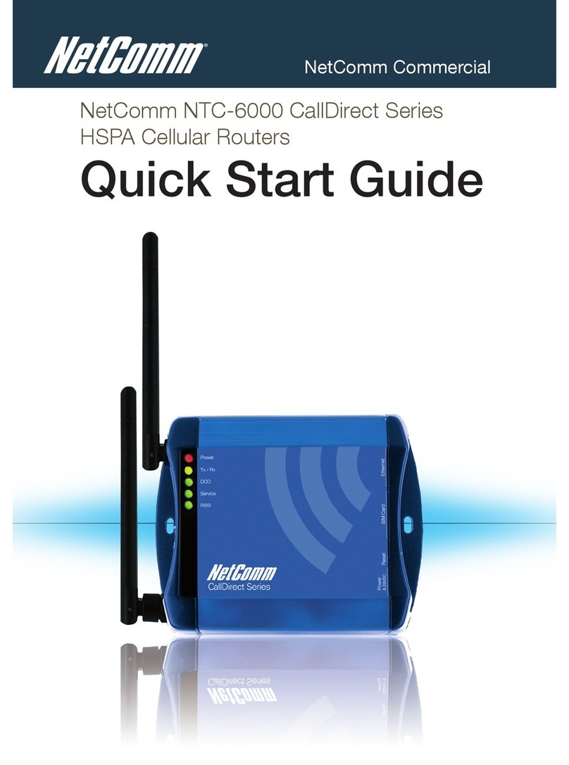 NetComm NTC-6000 SERIES User manual