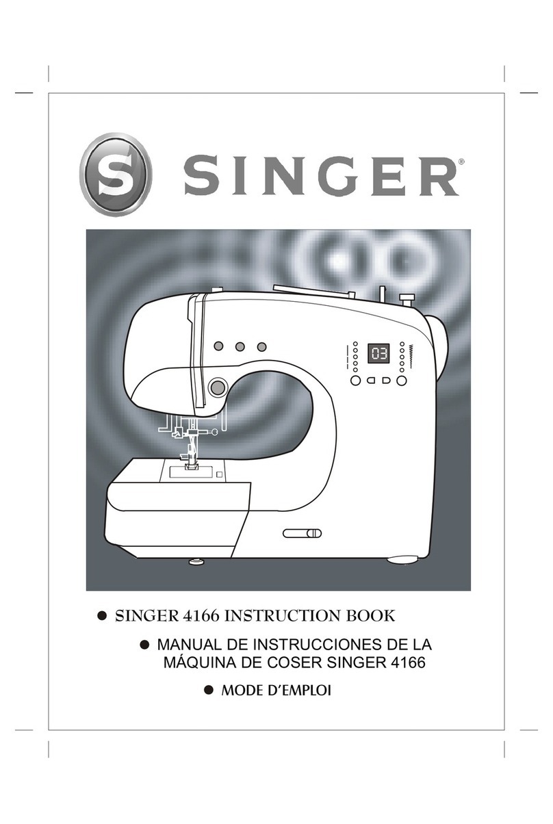 Singer 4166 Instruction book