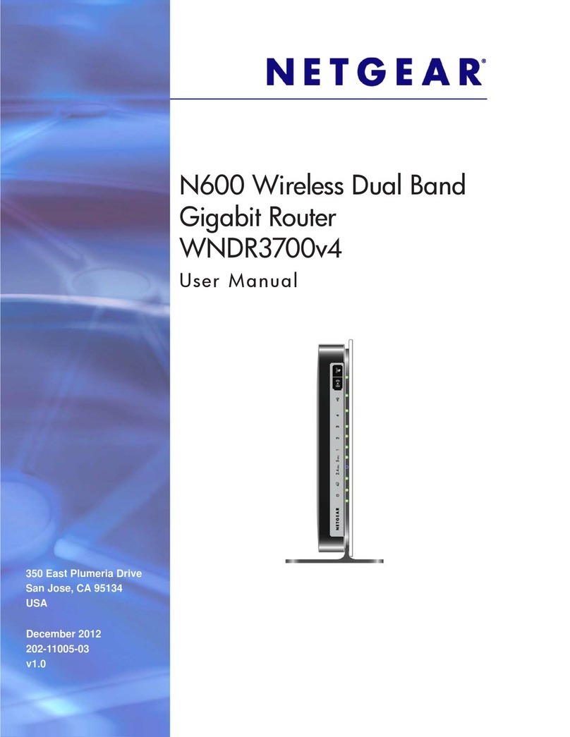 NETGEAR WNDR3700v4 User manual NETGEAR WNDR3700v4 User manual