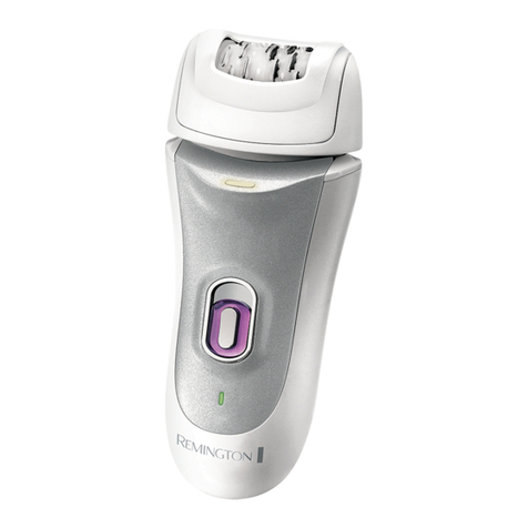 Remington Smooth & Silky EP7030 User manual