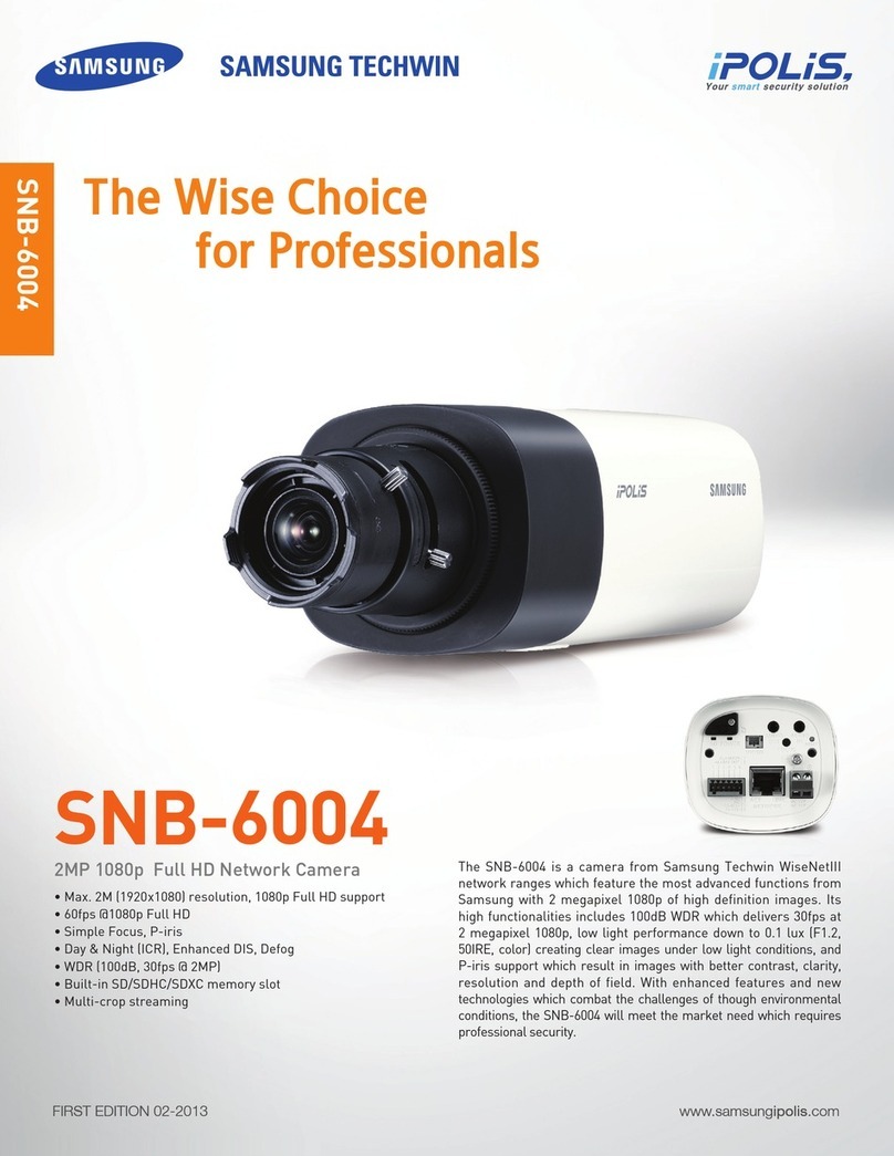 Samsung SNB-6004 User manual