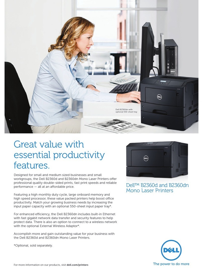 Dell B2360D User manual