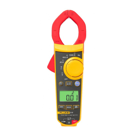 Fluke 317 user manual