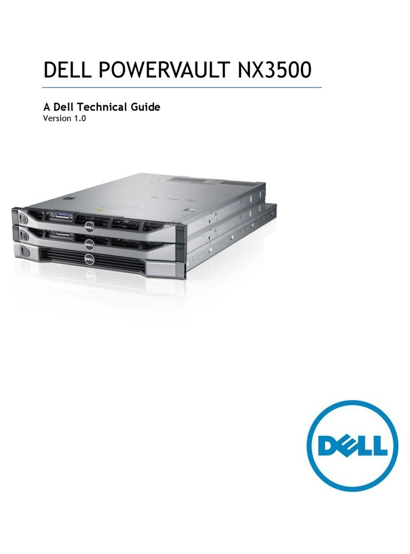 Dell PowerVault NX3500 Quick start guide Dell PowerVault NX3500 Quick start guide
