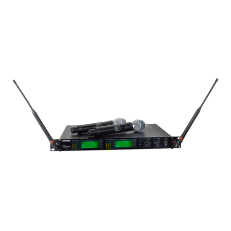 Shure Unf-R user guide