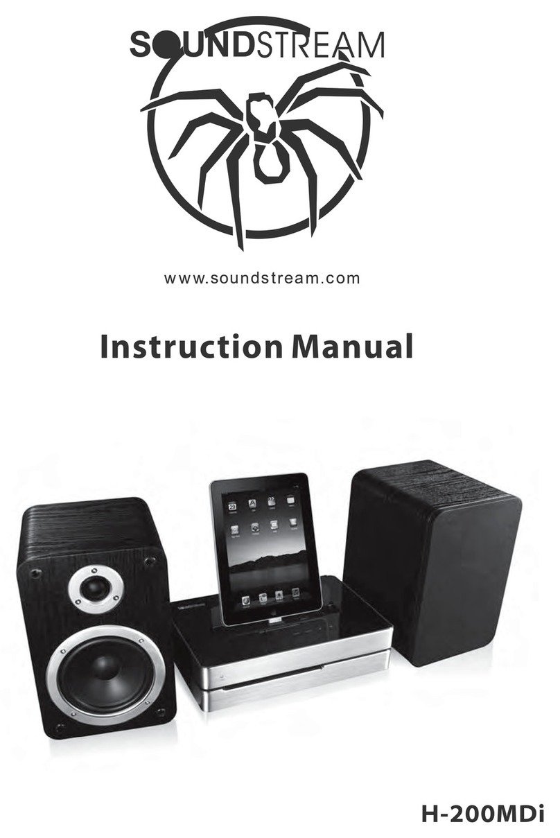 Soundstream H-200MDi instruction manual