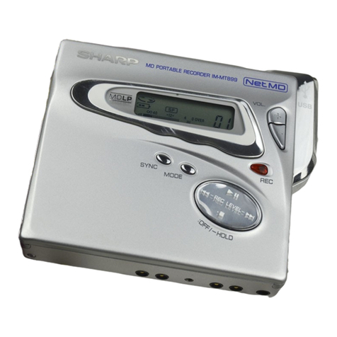 Sharp IM-MT899W Operation manual
