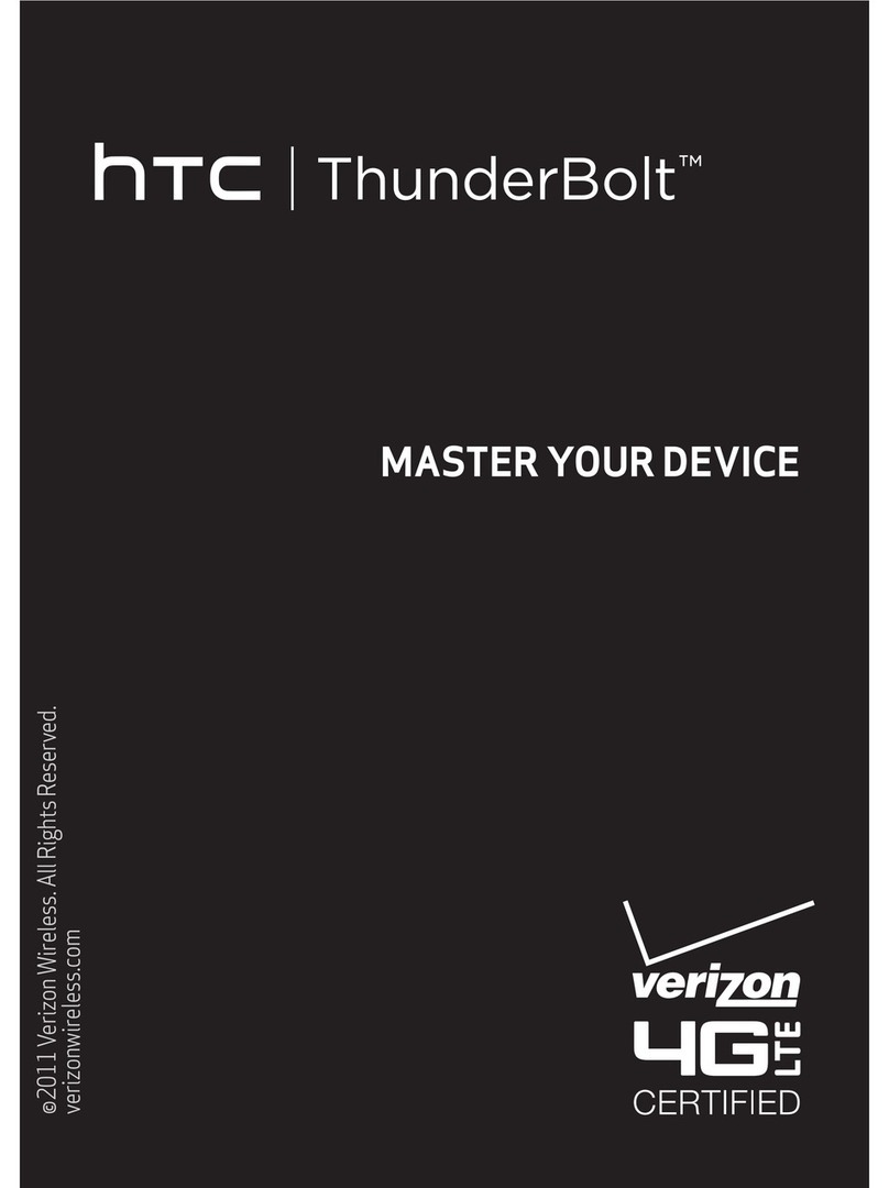 HTC ThunderBolt User manual HTC ThunderBolt User manual