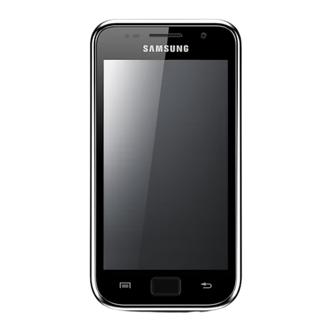 Samsung Galaxy Player YP-G1CW/XAA User manual